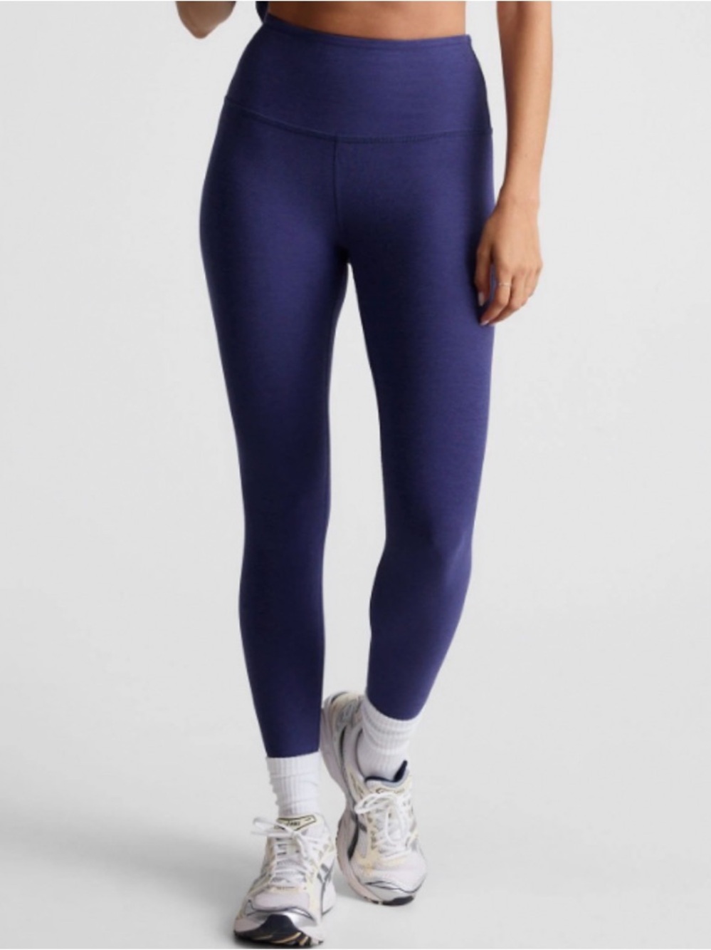 Beyond Yoga Spacedye Caught in the Midi Leggings Eternal Blue Heather Size